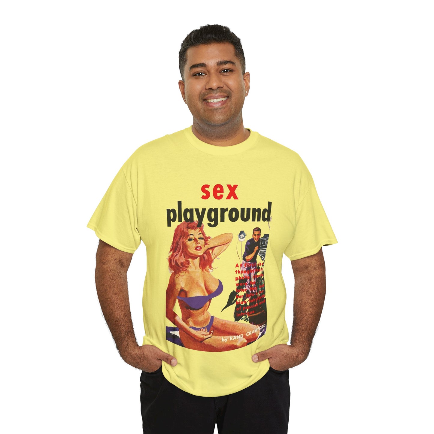 Sex Playground T-shirt - Retro Au Go Go
