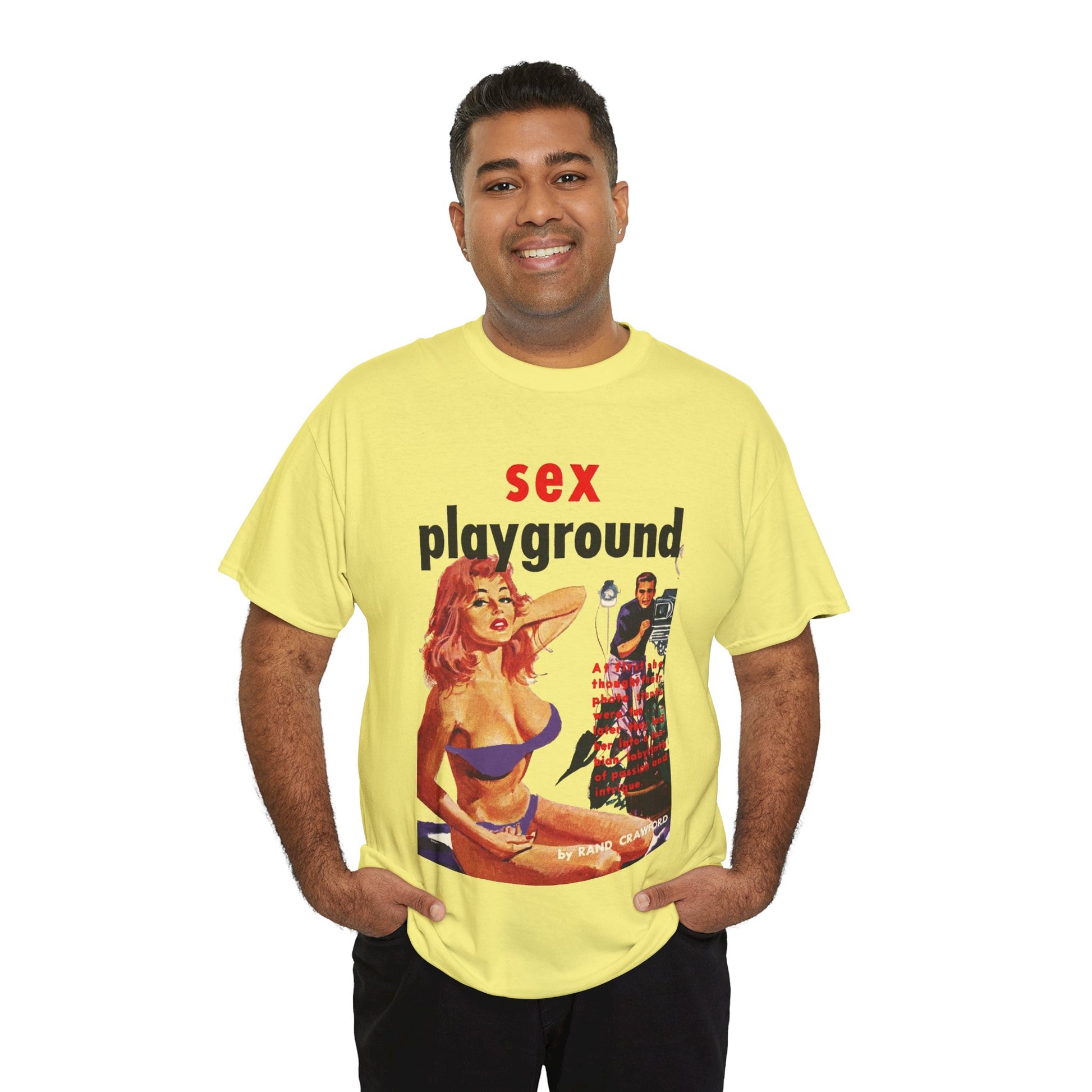 Sex Playground T-shirt - Retro Au Go Go