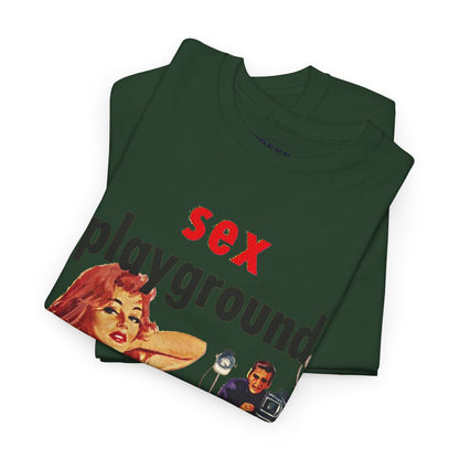 Sex Playground T-shirt - Retro Au Go Go