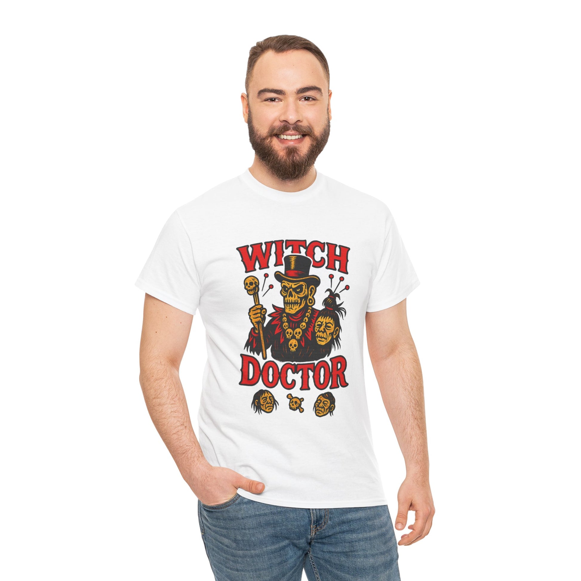 Witch Doctor T-Shirt - Retro Au Go Go