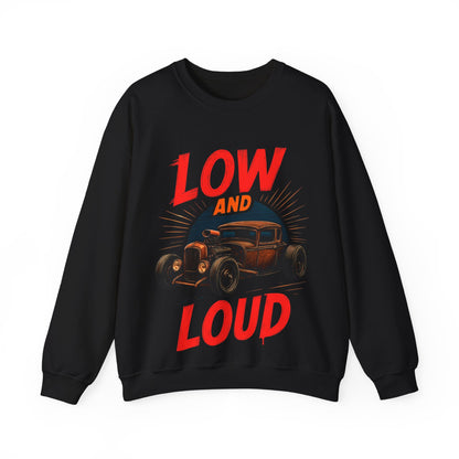 Low And Loud Sweatshirt - Retro Au Go Go