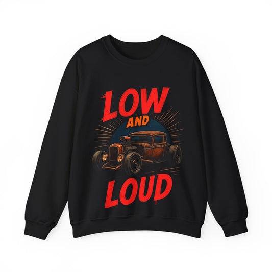 Low And Loud Sweatshirt - Retro Au Go Go