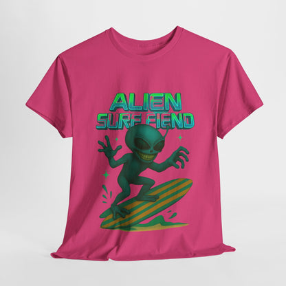 Alien Surf Fiend T-shirt - Retro Au Go Go
