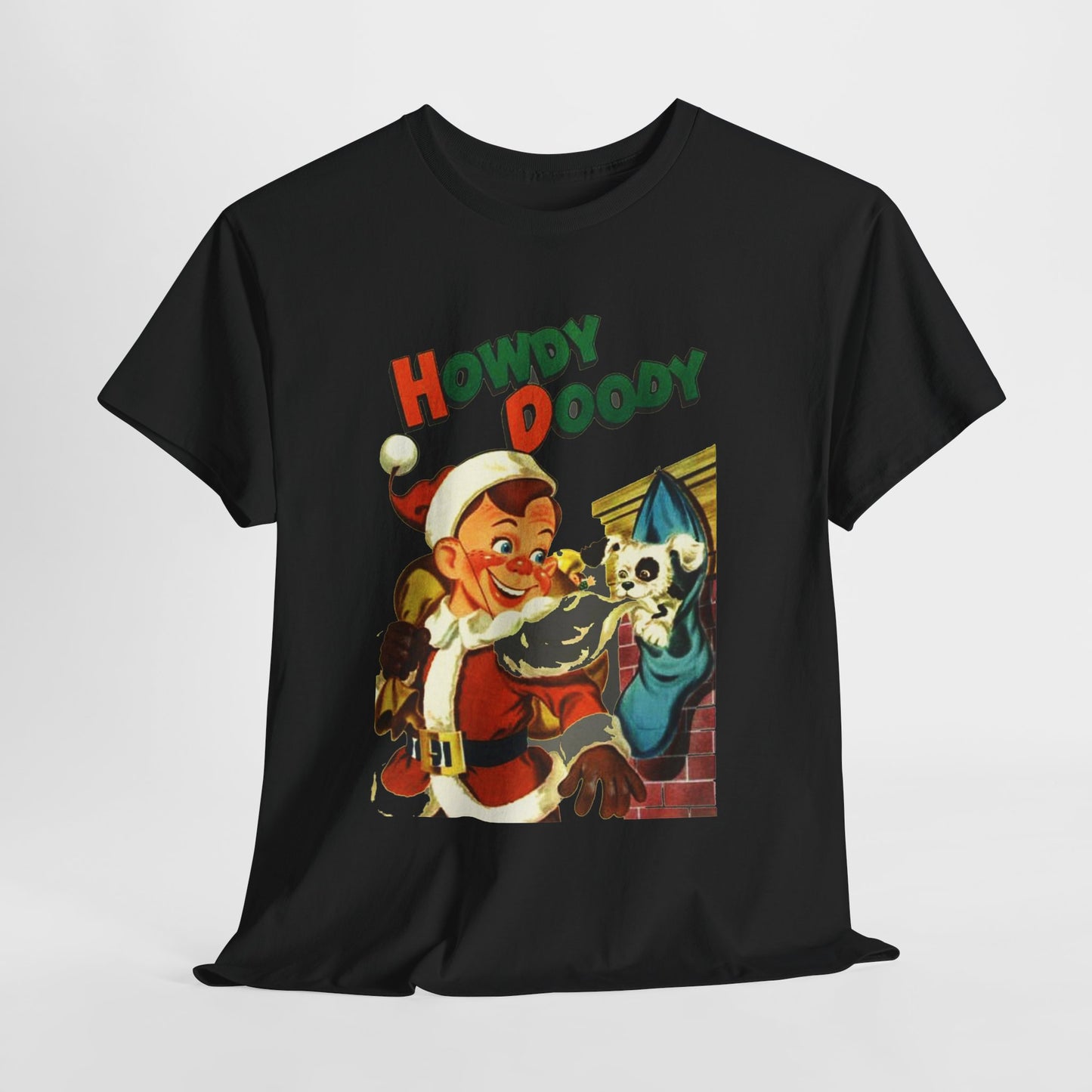 Howdy Doody Christmas T-shirt - Retro Au Go Go