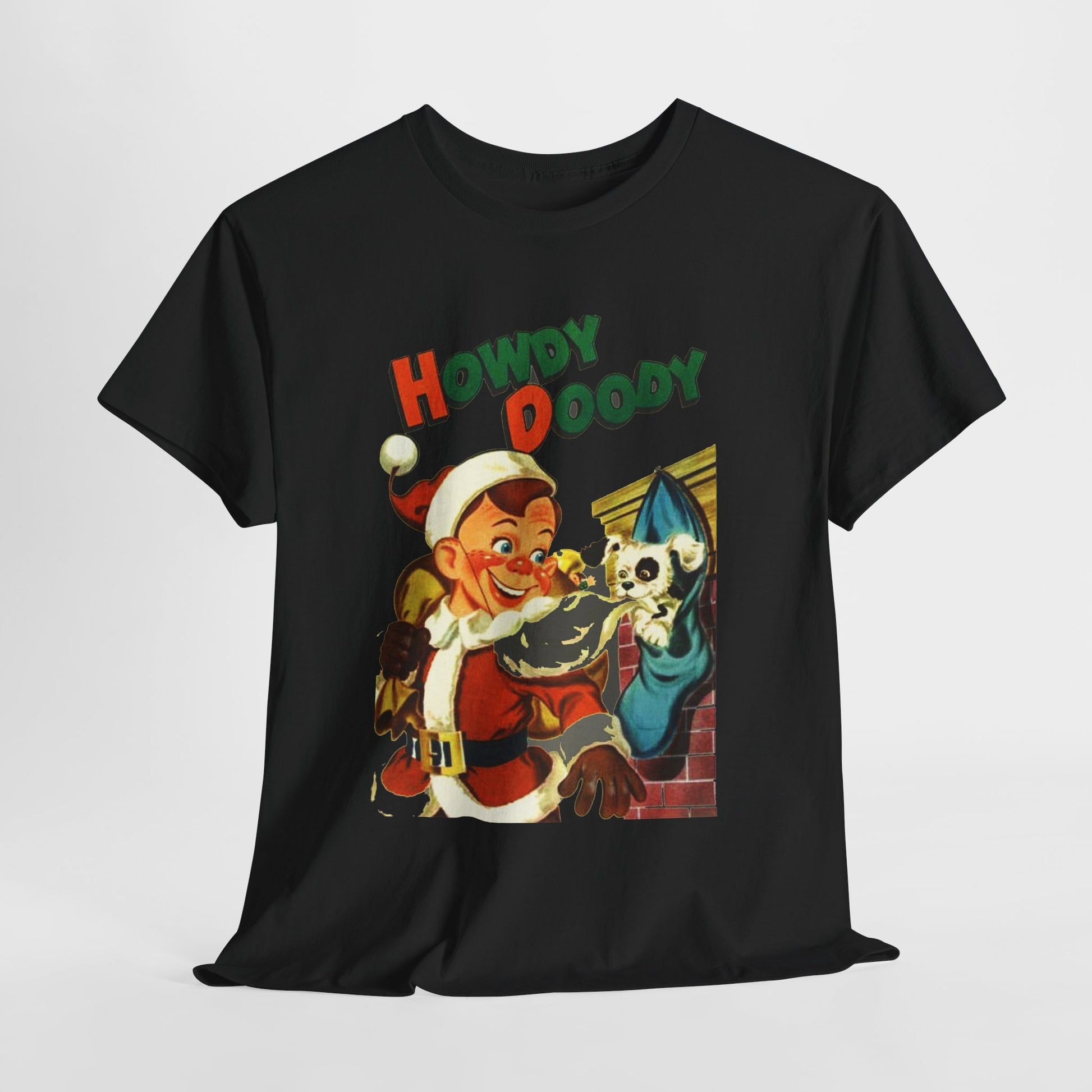 Howdy Doody Christmas T-shirt - Retro Au Go Go