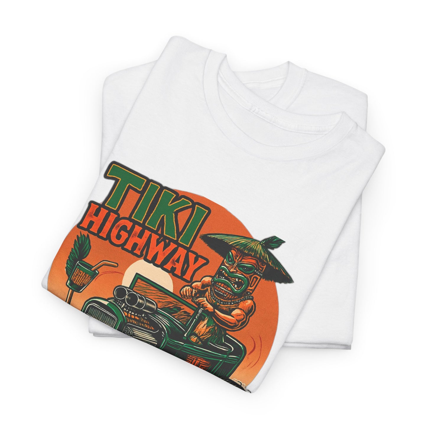 Tiki Highway T-shirt - Retro Au Go Go