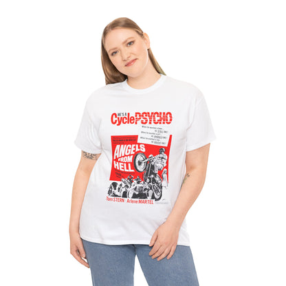 Cycle Psycho T-Shirt - Retro Au Go Go