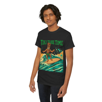 Tiki Tube Time T-shirt - Retro Au Go Go