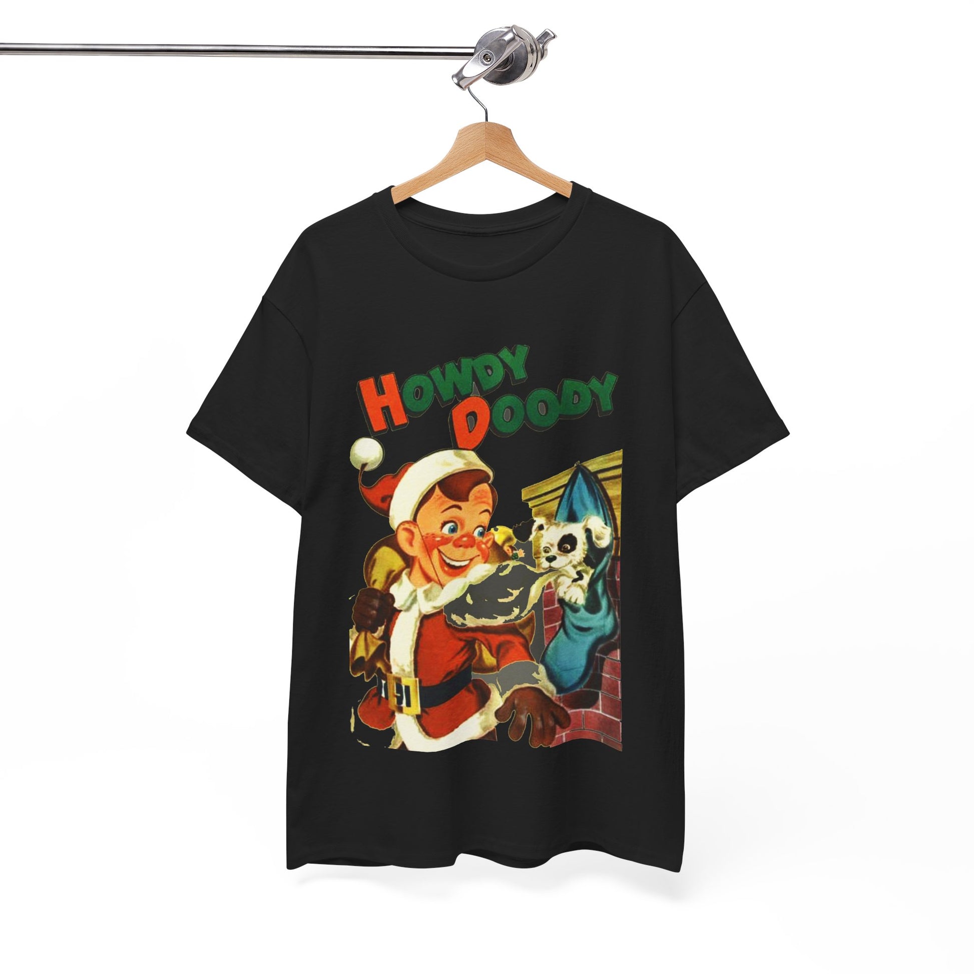 Howdy Doody Christmas T-shirt - Retro Au Go Go