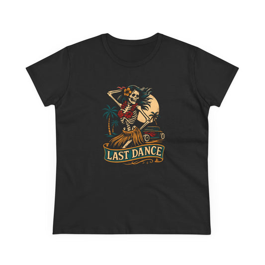 Last Dance Womens T-Shirt - Retro Au Go Go