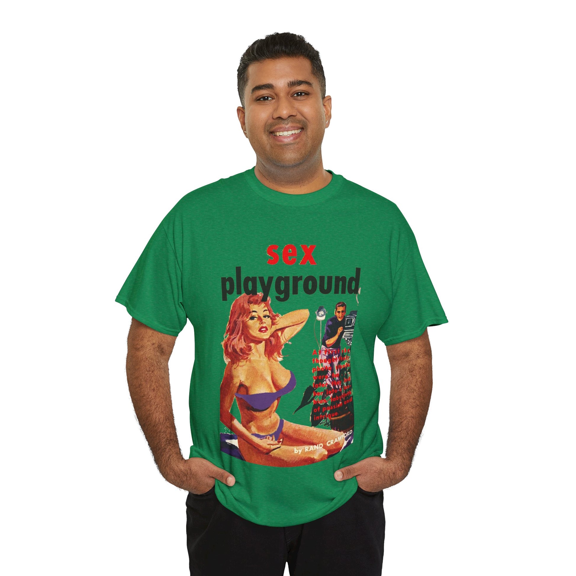 Sex Playground T-shirt - Retro Au Go Go