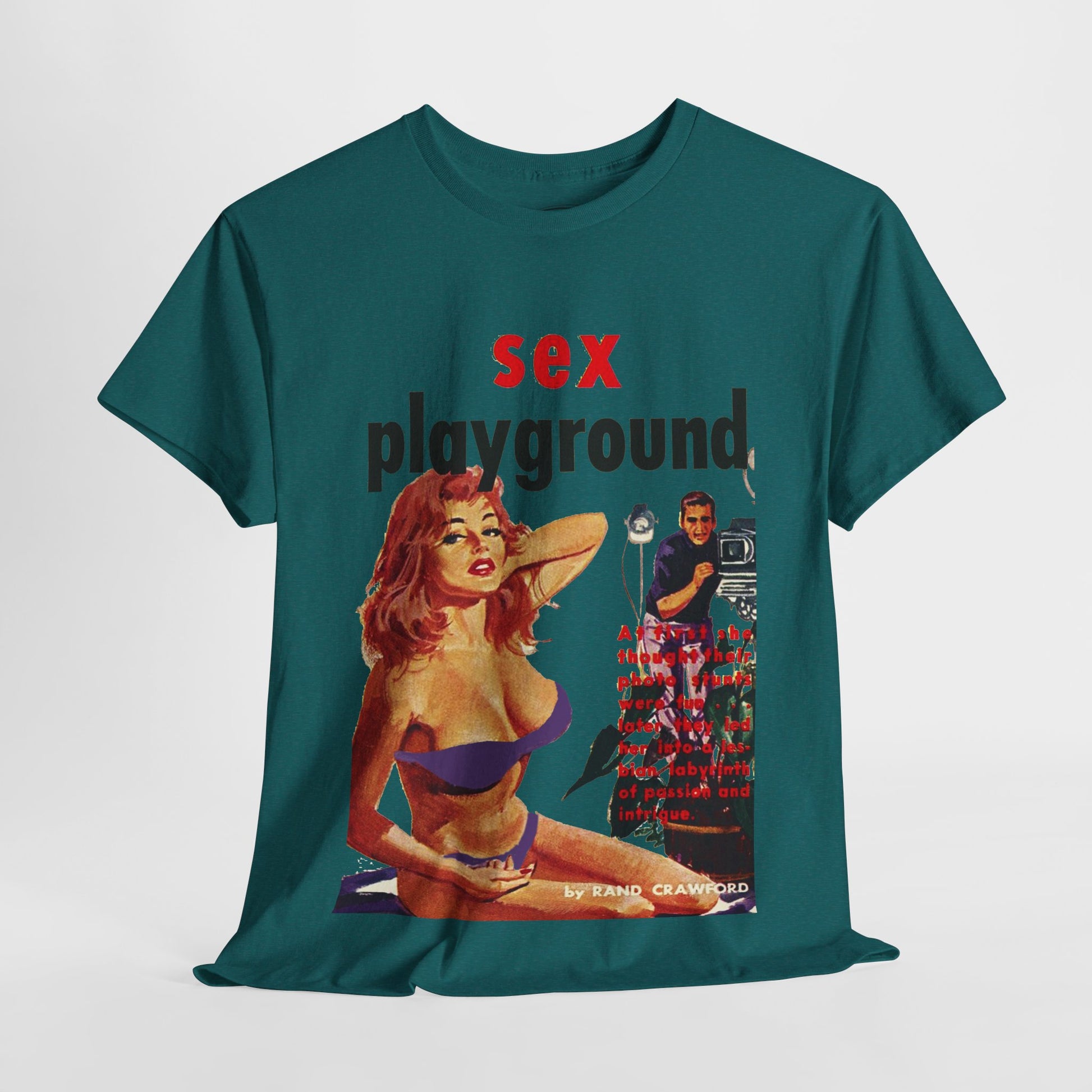 Sex Playground T-shirt - Retro Au Go Go
