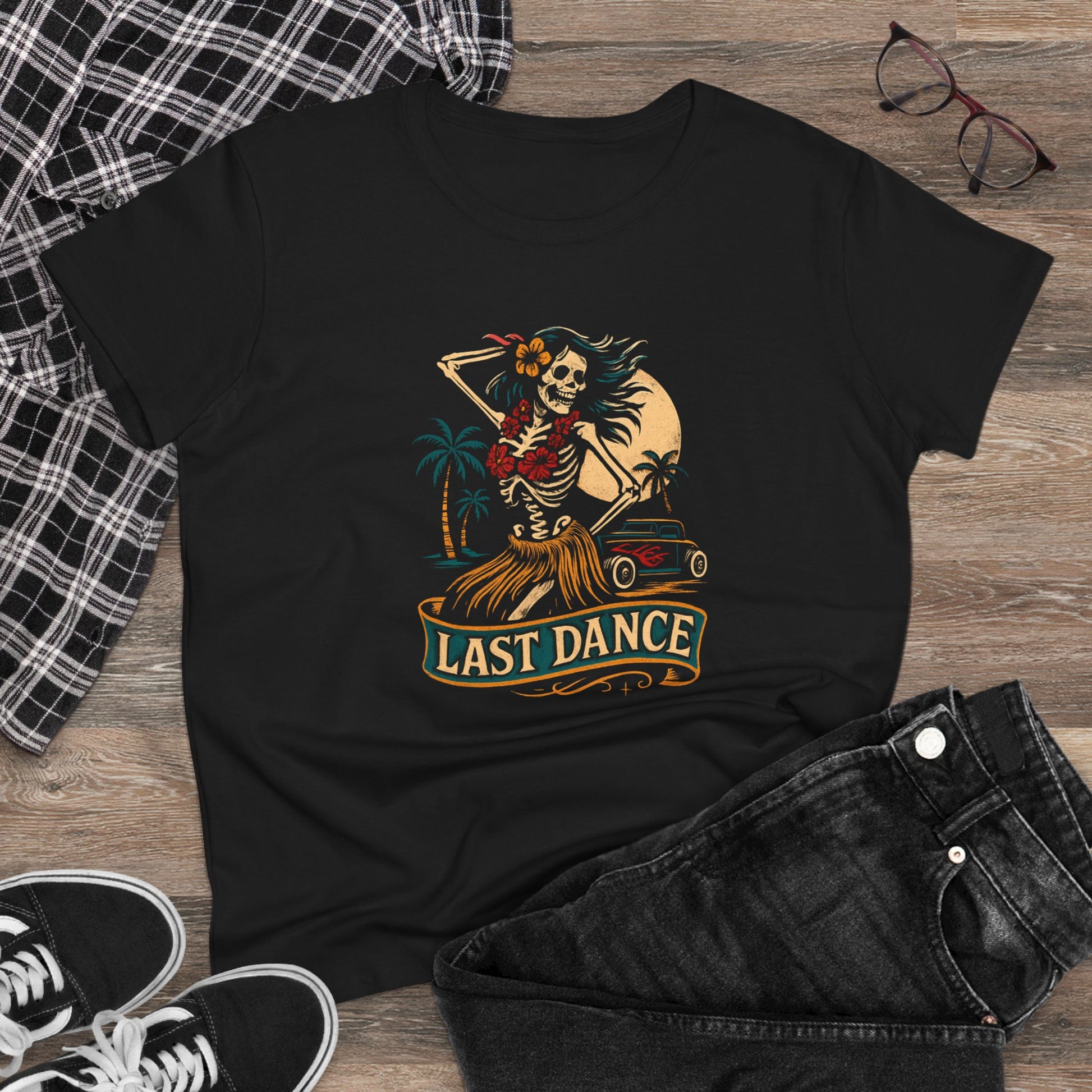 Last Dance Womens T-Shirt - Retro Au Go Go