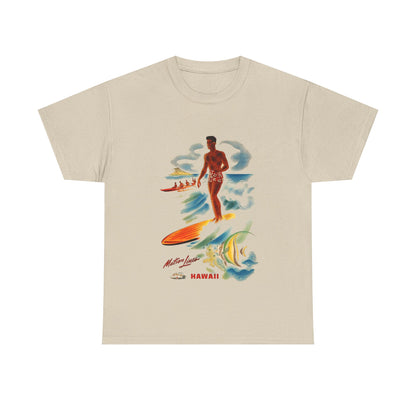 Surf Hawaii T-shirt - Retro Au Go Go