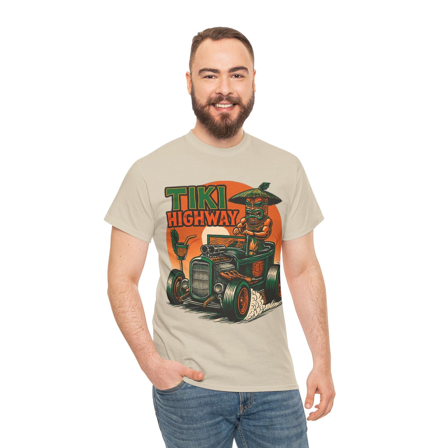 Tiki Highway T-shirt - Retro Au Go Go