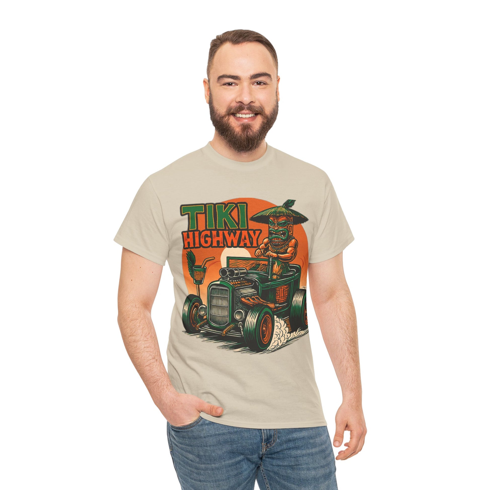 Tiki Highway T-shirt - Retro Au Go Go