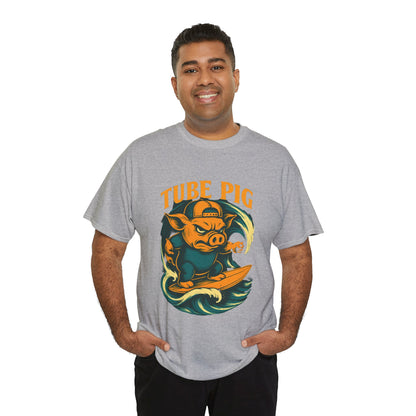 Tube Pig T-shirt - Retro Au Go Go