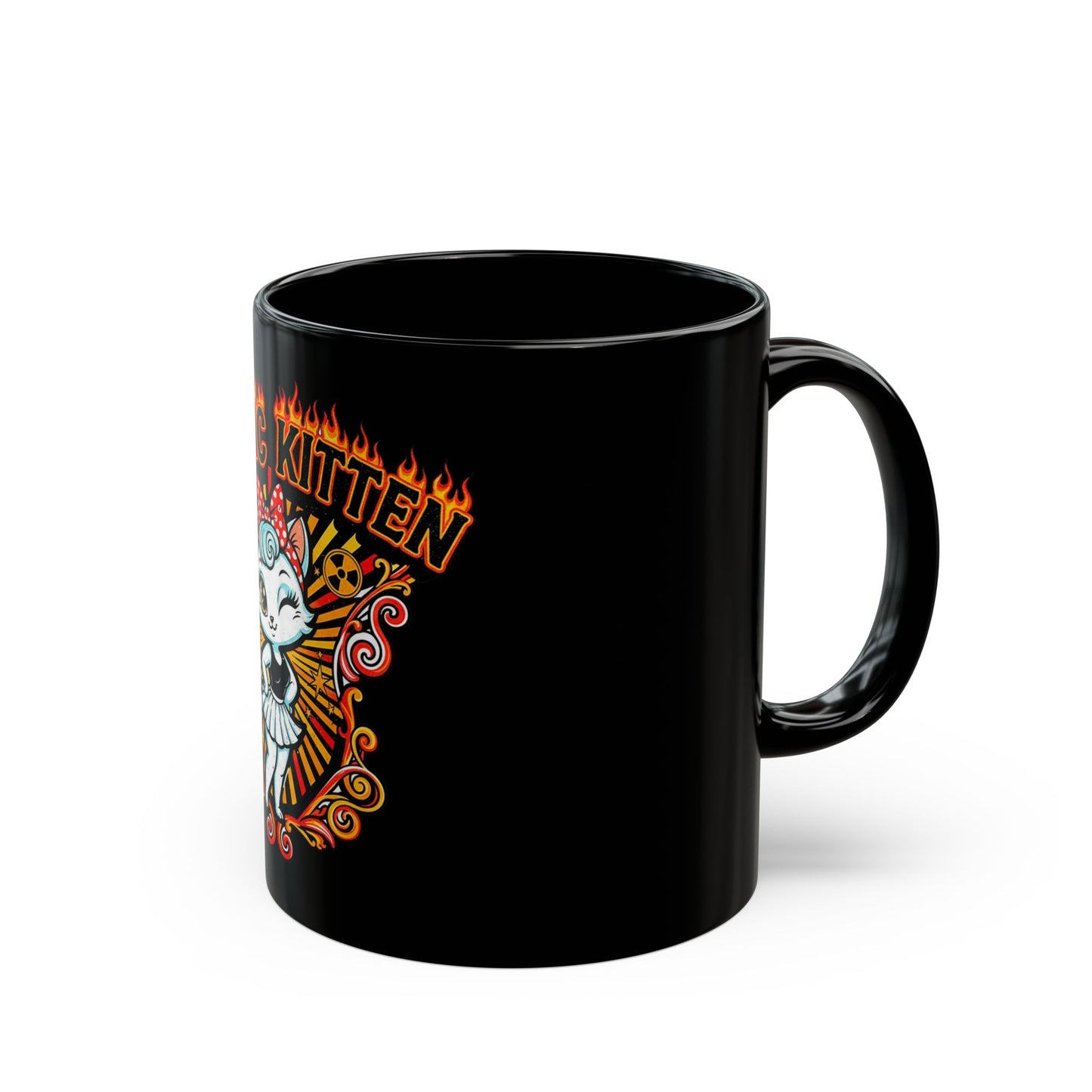 Atomic Kitten Coffee Tea Mug - Retro Au Go Go