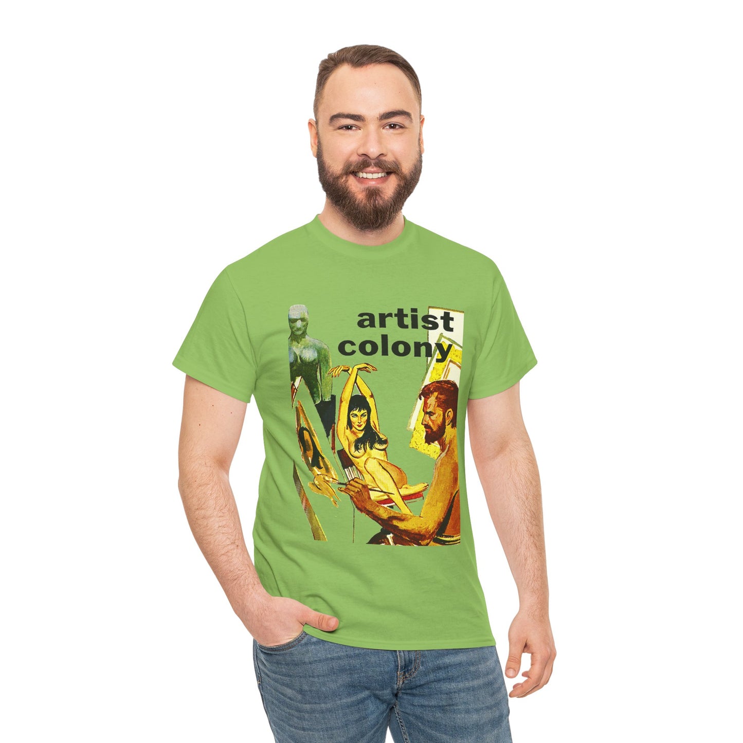 Artist Colony T-shirt - Retro Au Go Go