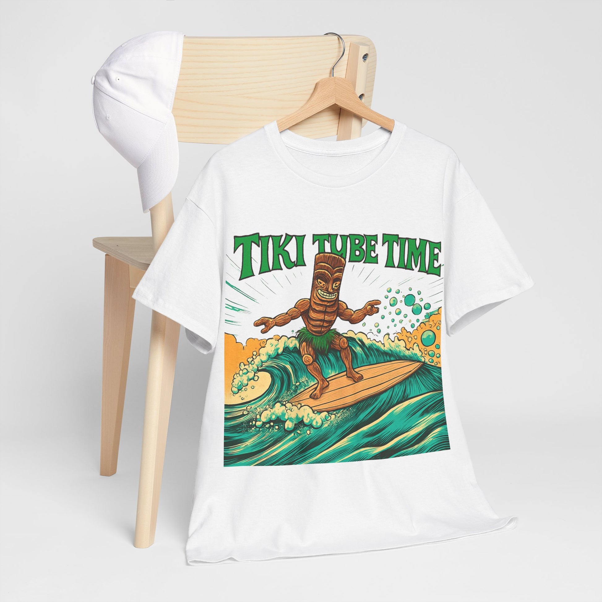 Tiki Tube Time T-shirt - Retro Au Go Go