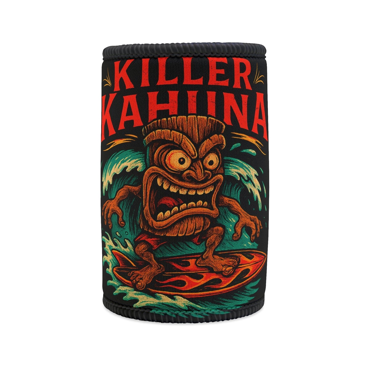 Killer Kahuna Stubby Cooler - Retro Au Go Go