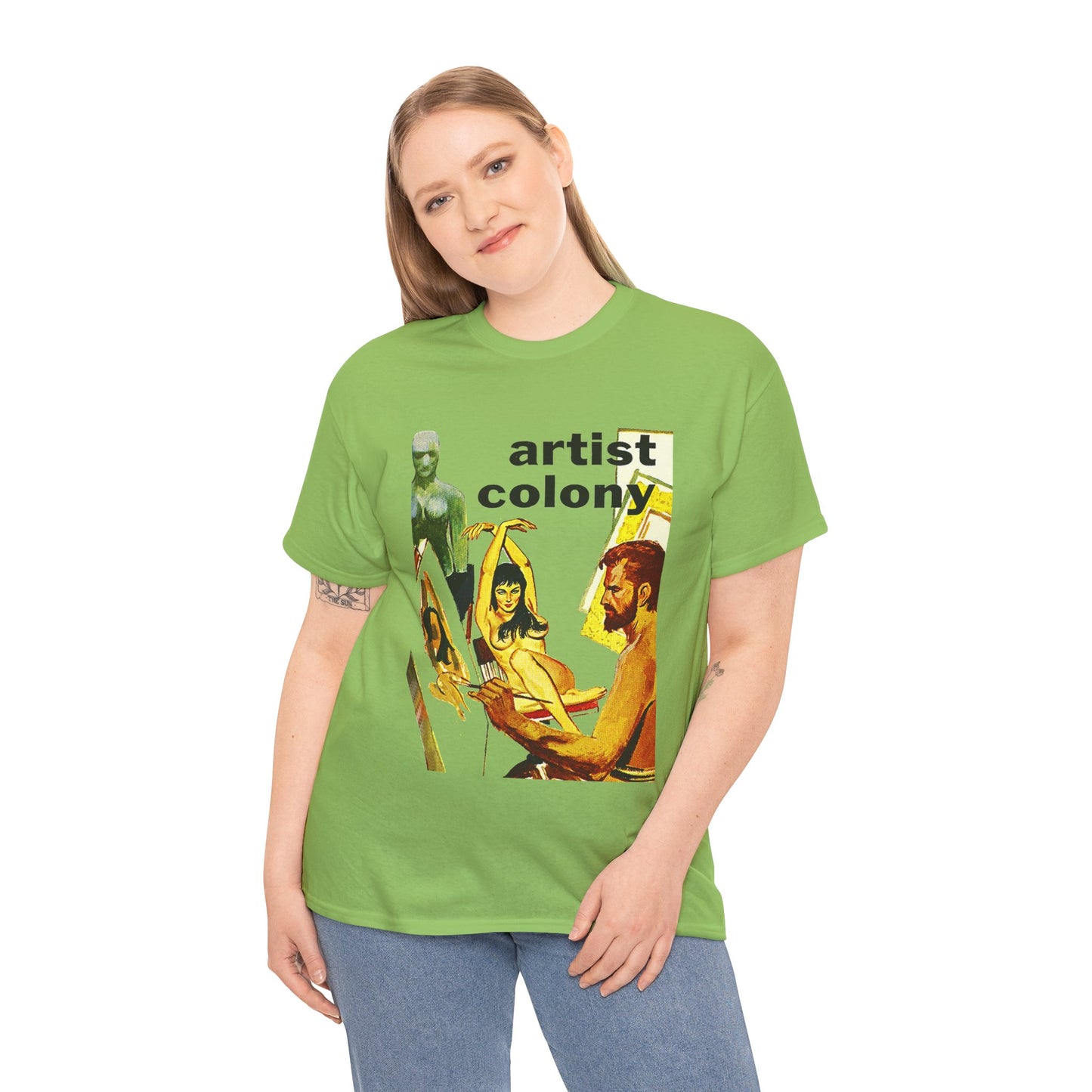 Artist Colony T-shirt - Retro Au Go Go