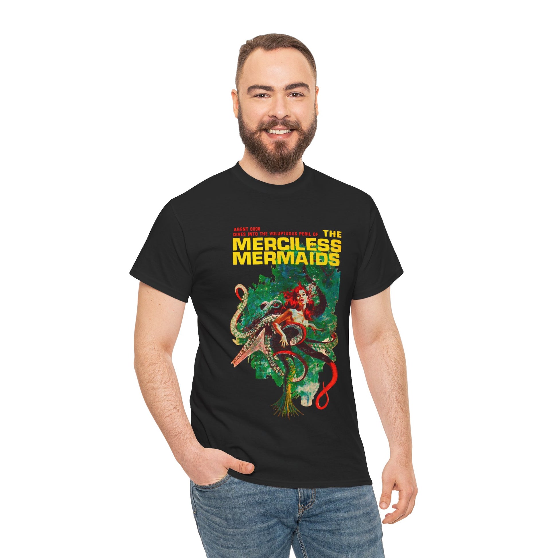 Merciless Mermaids T-shirt - Retro Au Go Go