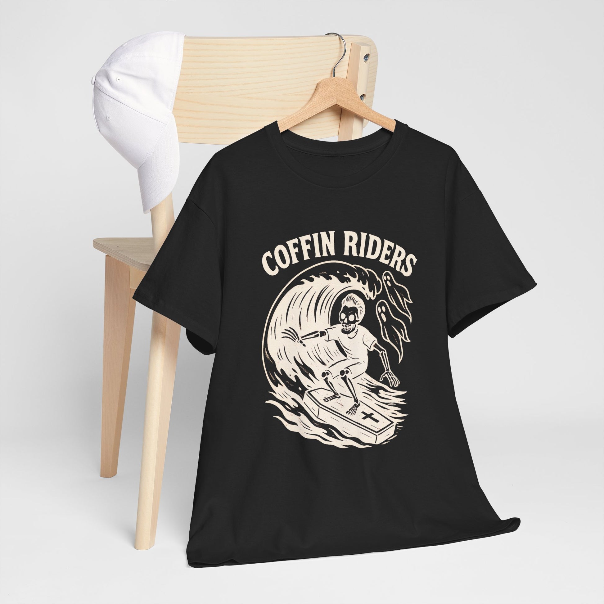 Coffin Riders T-shirt - Retro Au Go Go