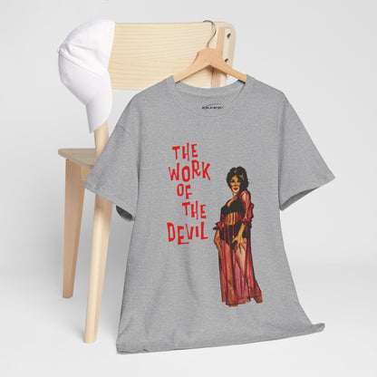 The Work Of The Devil T-shirt - Retro Au Go Go