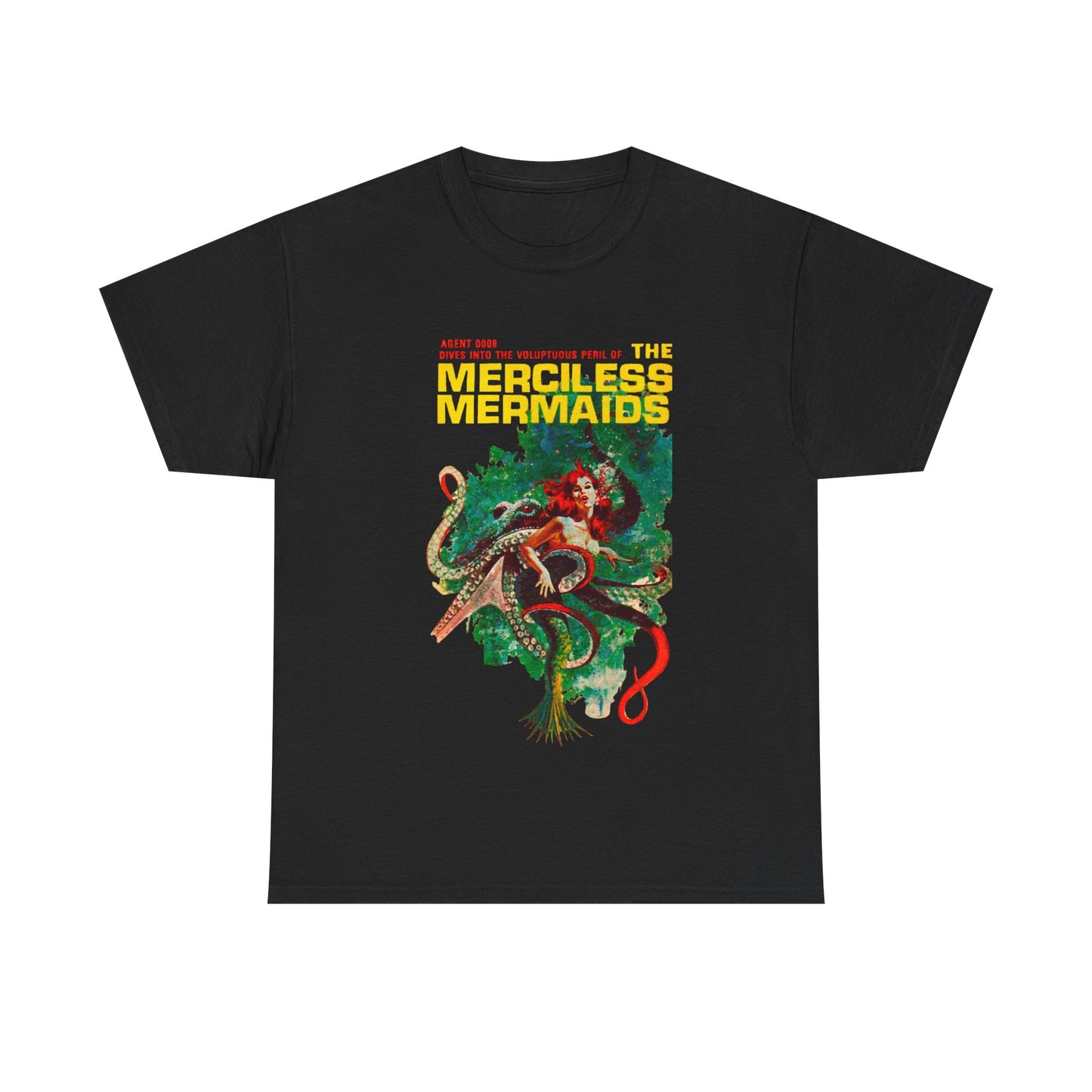 Merciless Mermaids T-shirt - Retro Au Go Go