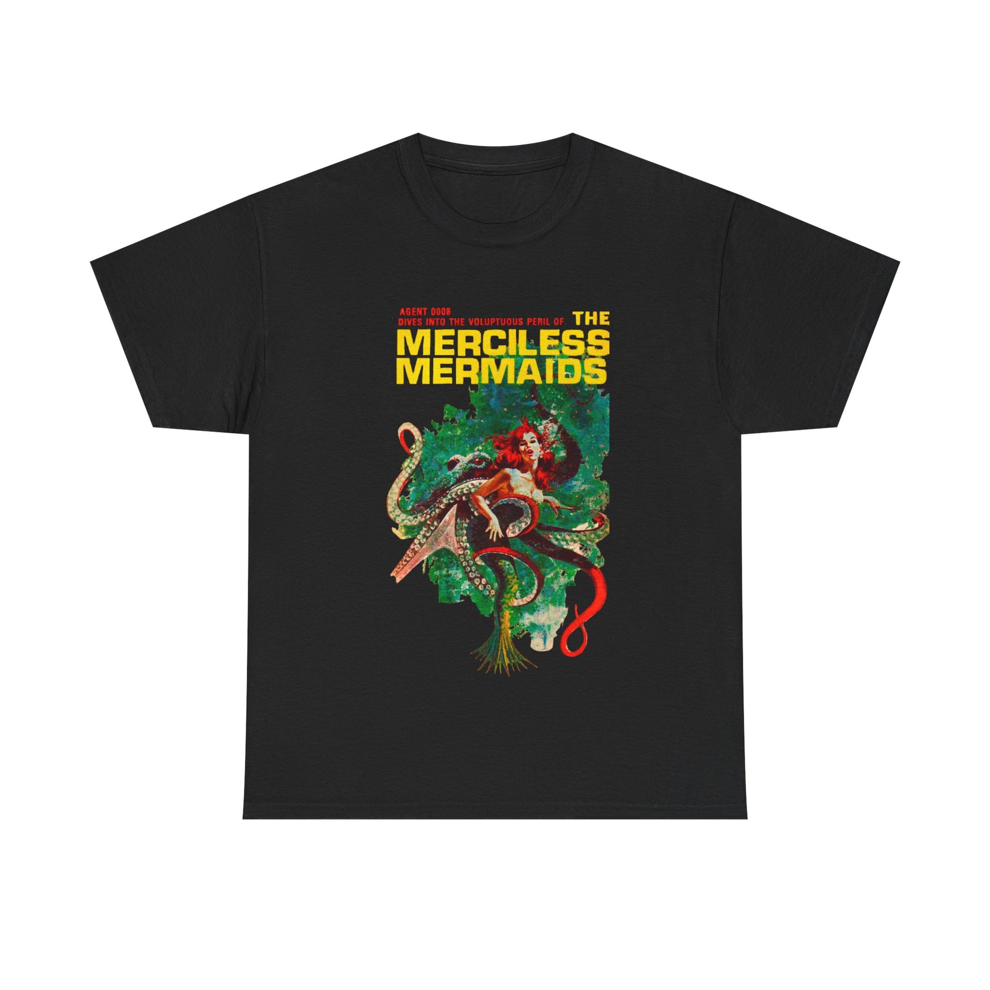Merciless Mermaids T-shirt - Retro Au Go Go