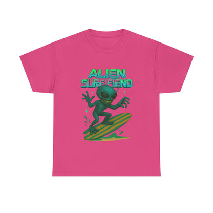 Alien Surf Fiend T-shirt - Retro Au Go Go