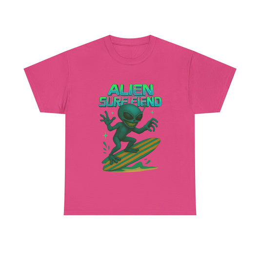 Alien Surf Fiend T-shirt - Retro Au Go Go