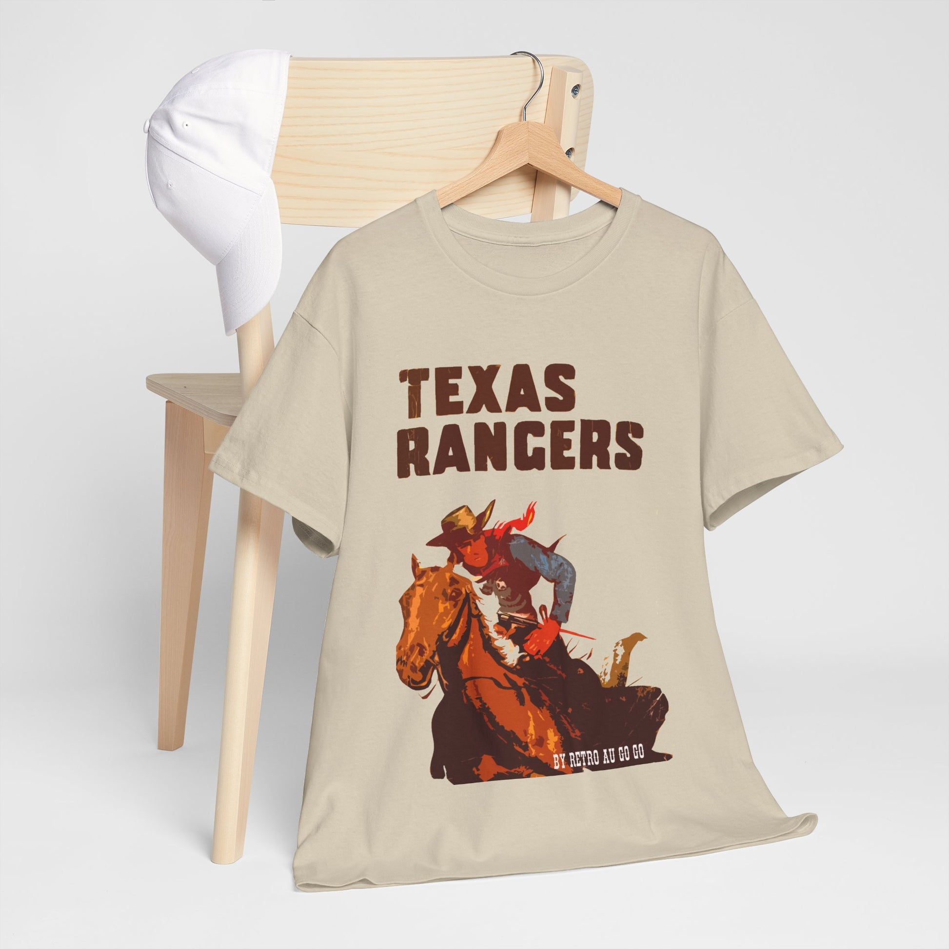 Texas Rangers T-Shirt - Retro Au Go Go