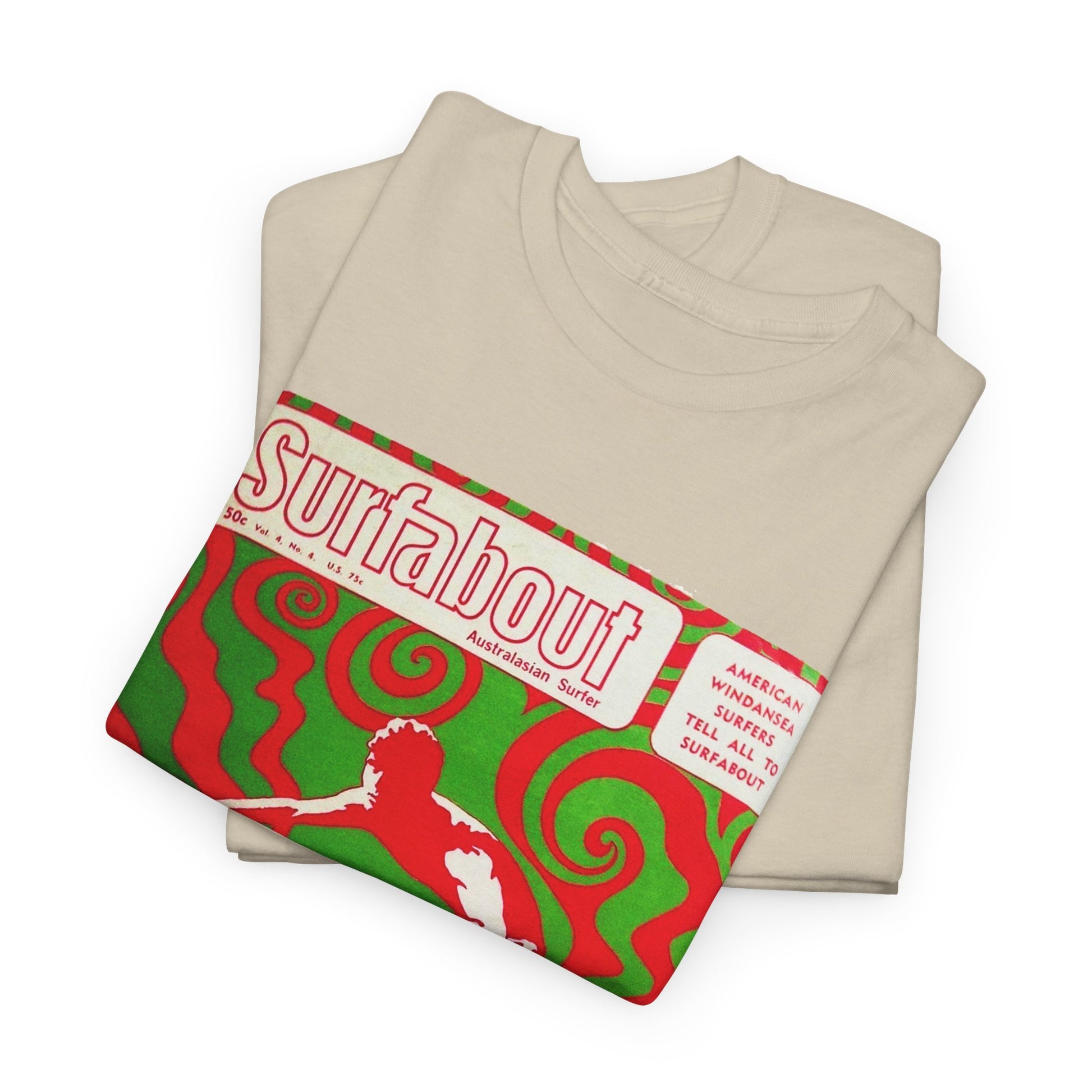 Surfabout Magazine T-shirt - Retro Au Go Go