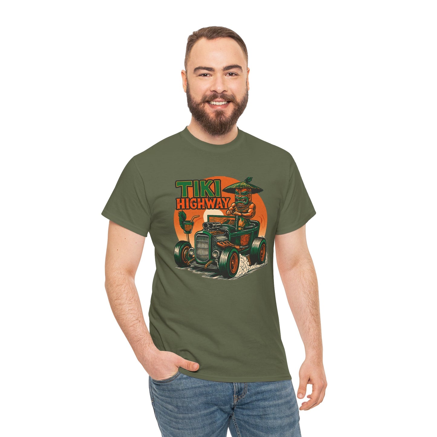 Tiki Highway T-shirt - Retro Au Go Go