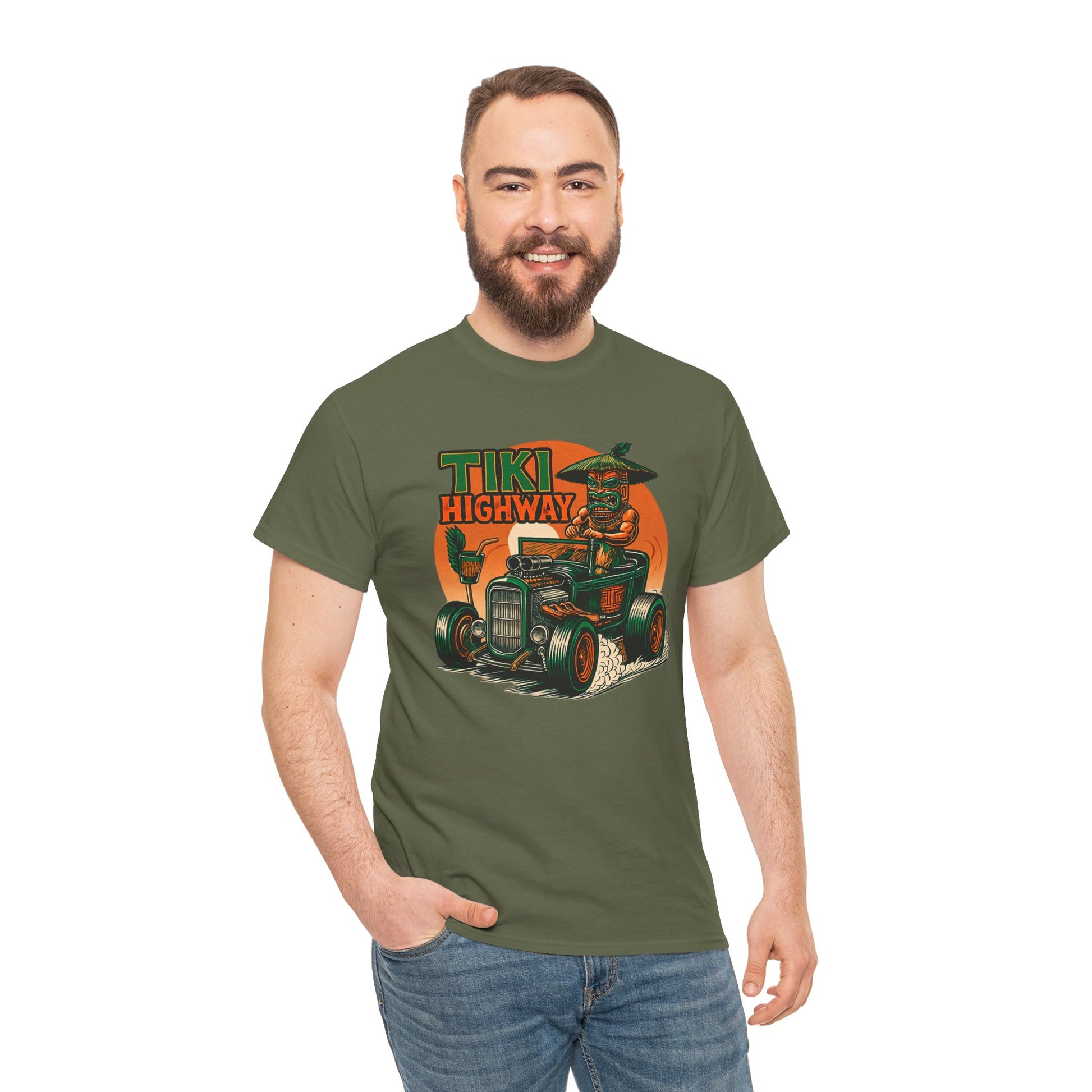 Tiki Highway T-shirt - Retro Au Go Go