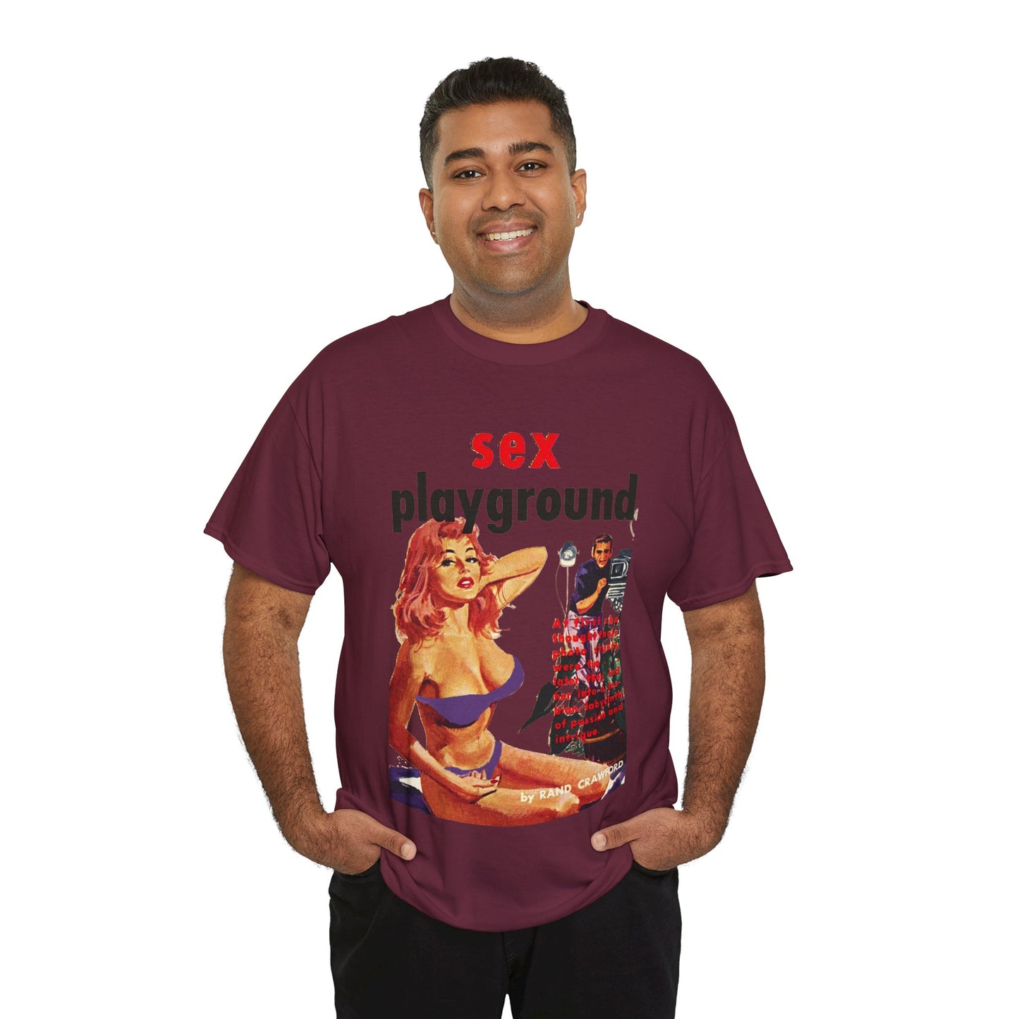 Sex Playground T-shirt - Retro Au Go Go