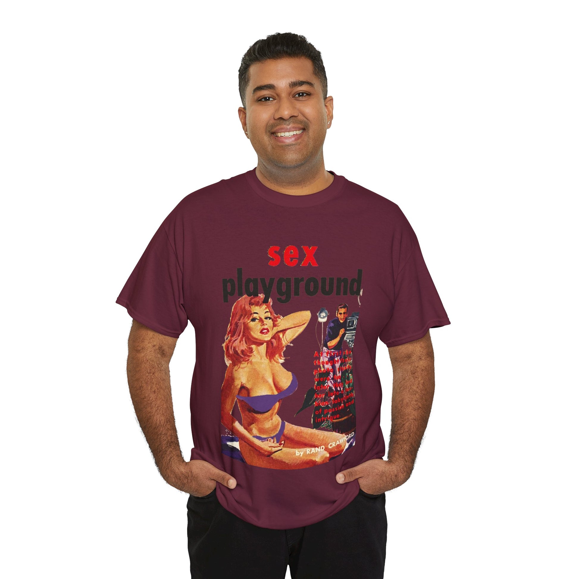 Sex Playground T-shirt - Retro Au Go Go