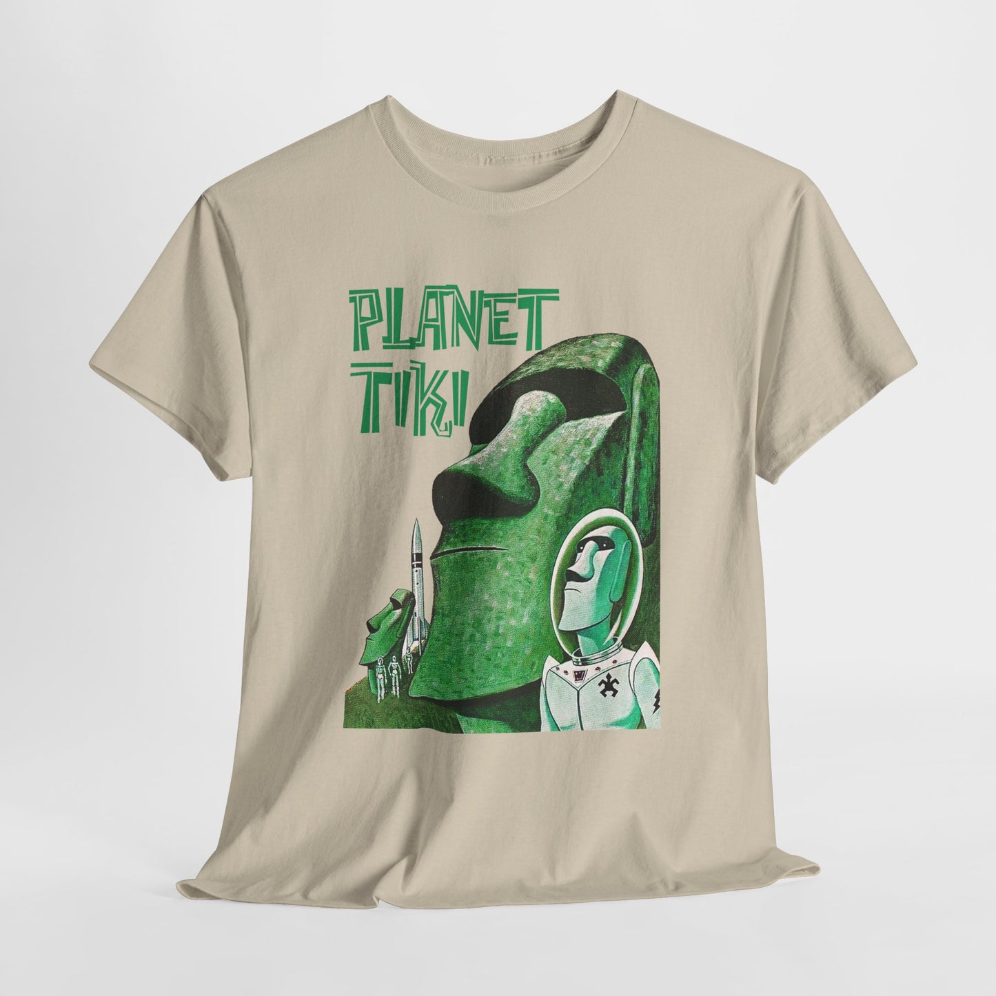 Planet Tiki T-shirt - Retro Au Go Go