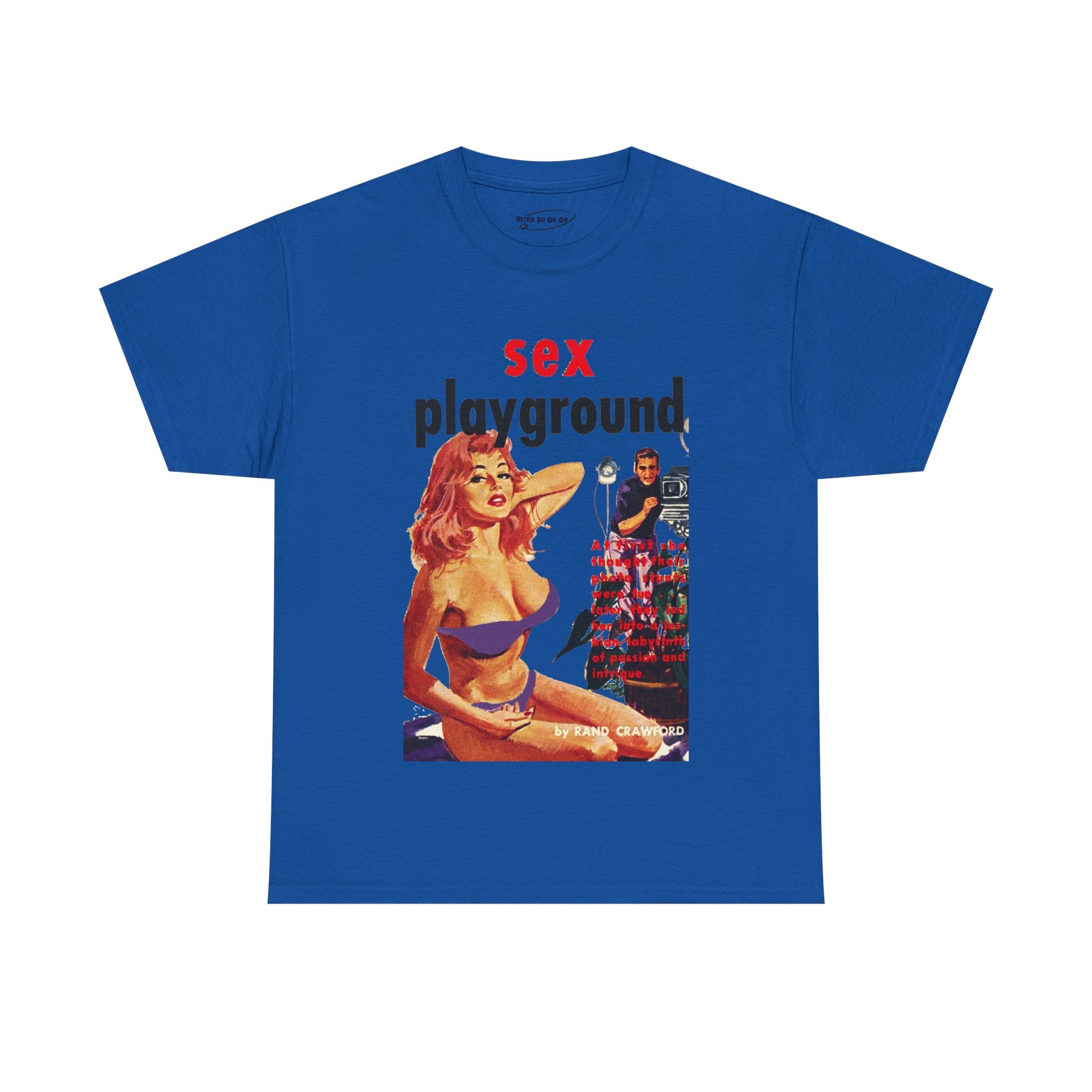 Sex Playground T-shirt - Retro Au Go Go