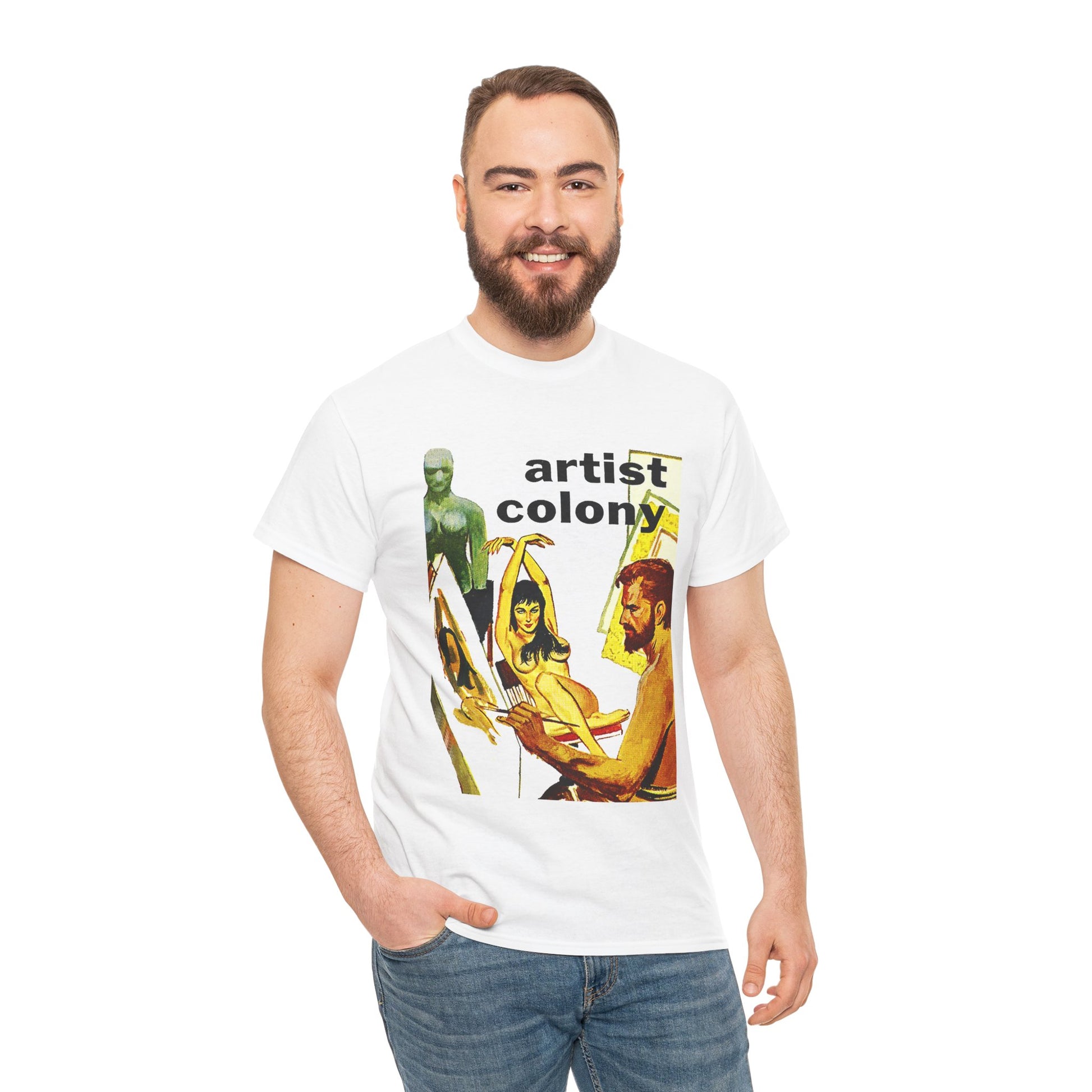 Artist Colony T-shirt - Retro Au Go Go