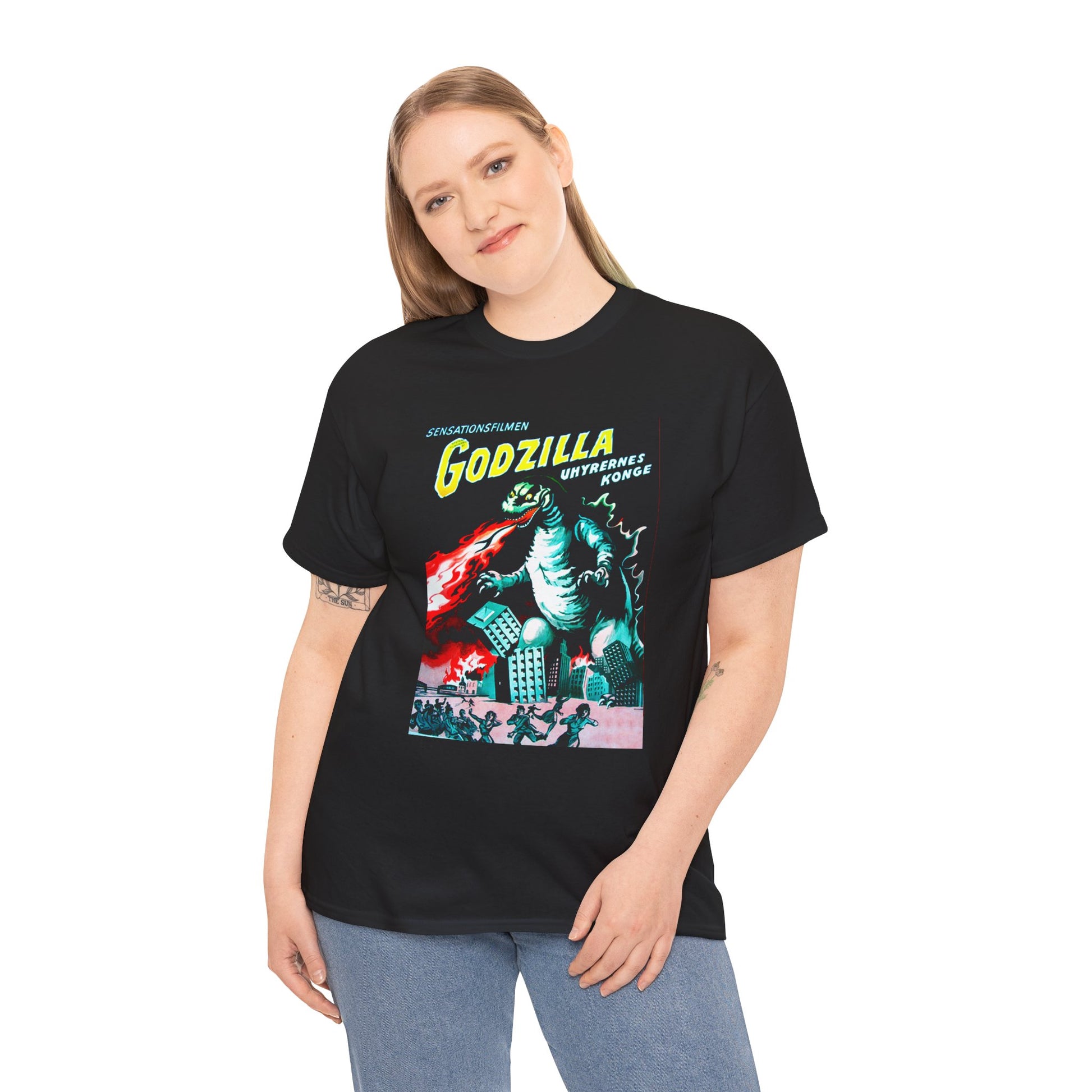 Godzilla T-shirt - Retro Au Go Go