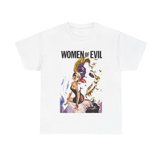 Women Of Evil T-shirt - Retro Au Go Go