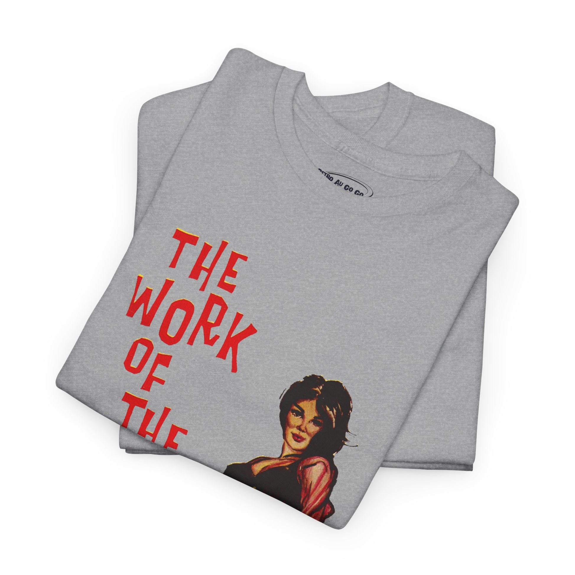 The Work Of The Devil T-shirt - Retro Au Go Go