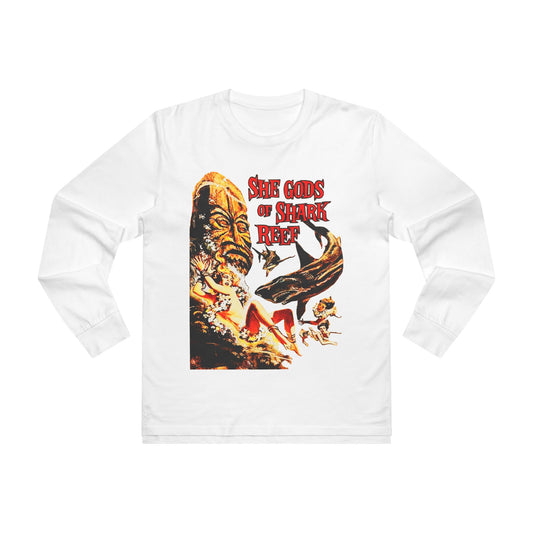 She Gods Of Shark Reef Long Sleeve - Retro Au Go Go
