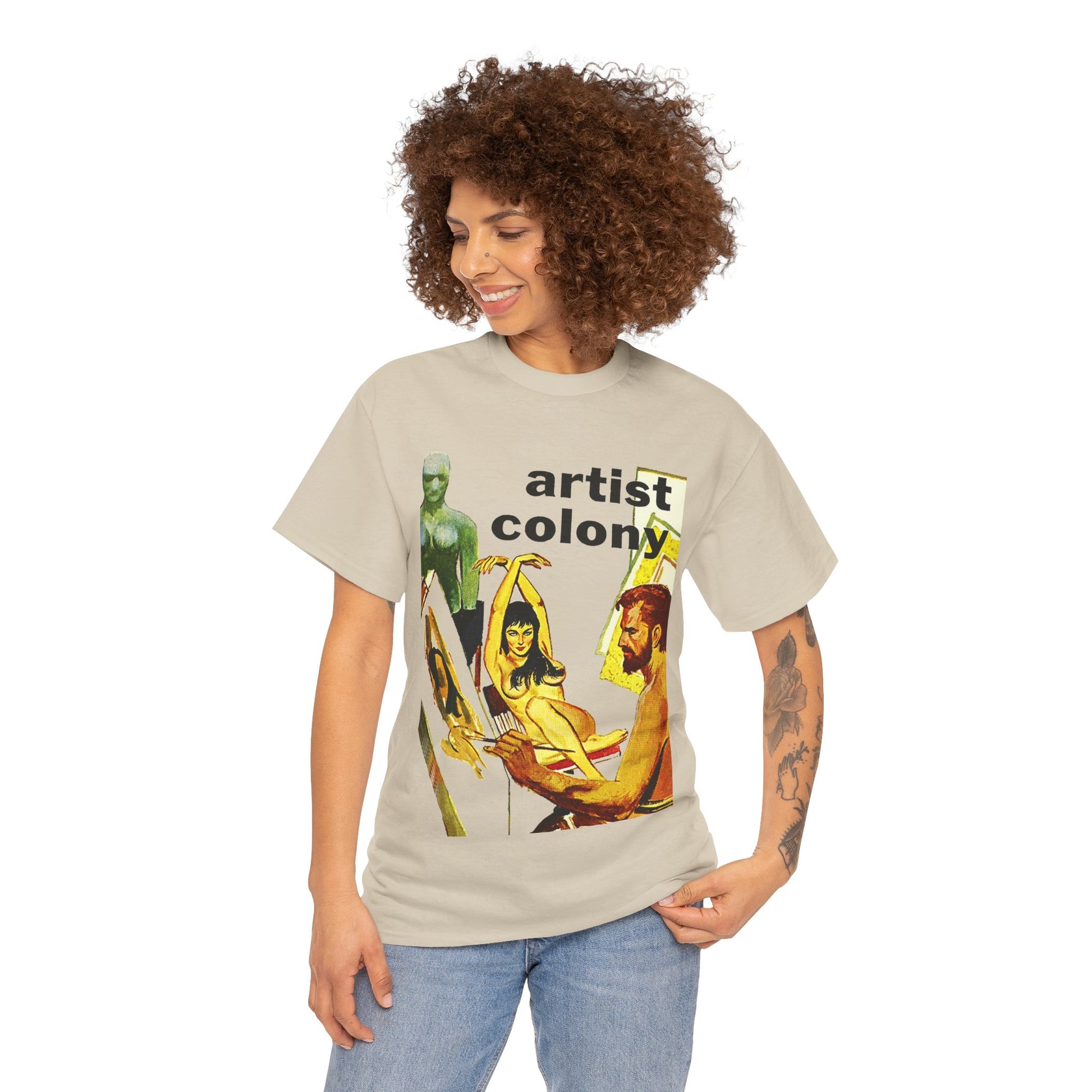 Artist Colony T-shirt - Retro Au Go Go