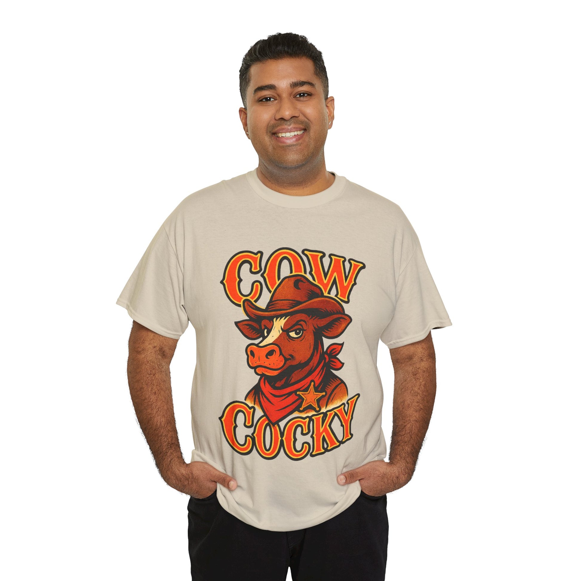 Cow Cocky T-Shirt - Retro Au Go Go