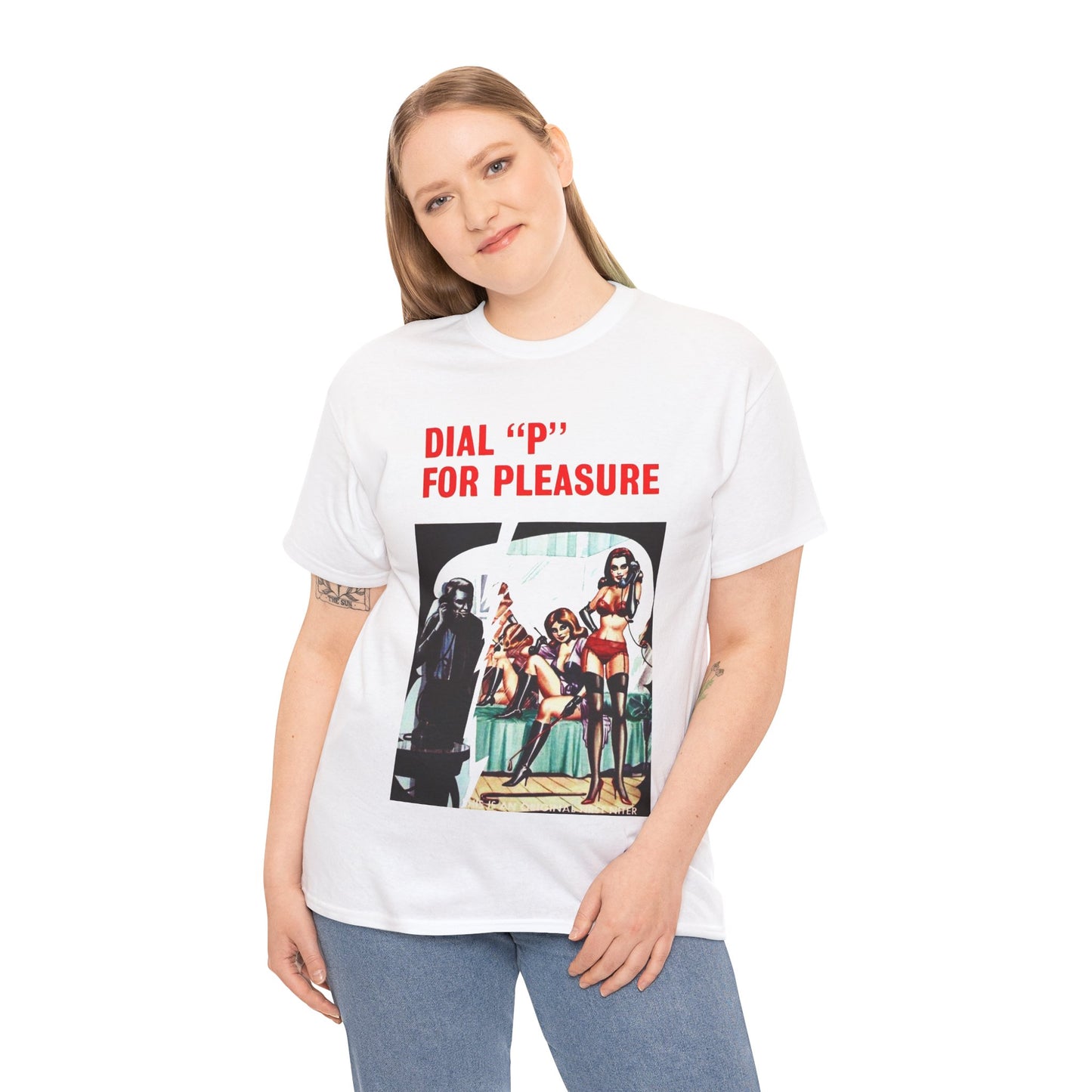 Dial "P" For Pleasure T-Shirt - Retro Au Go Go