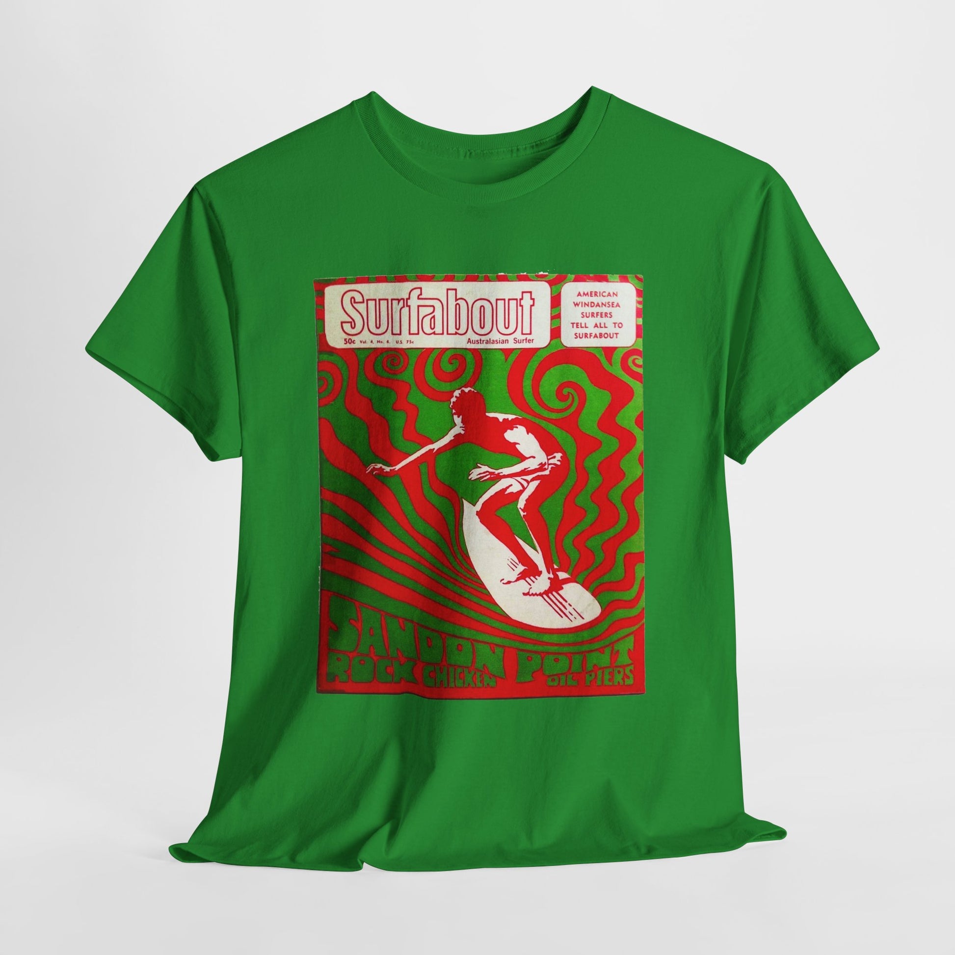Surfabout Magazine T-shirt - Retro Au Go Go